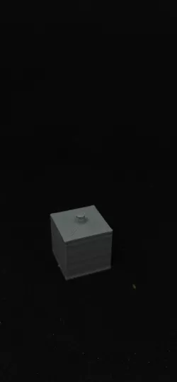 Cube Support Plate Laser Engraver
