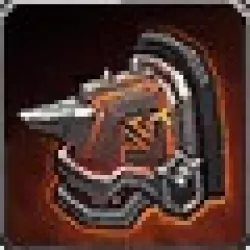 dark iron dwark shoulder pad