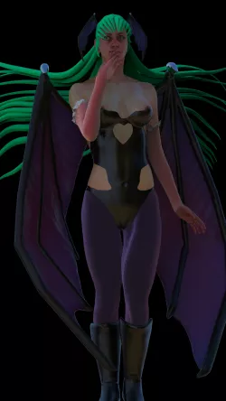 Dark stalkers fan art: Morrigan