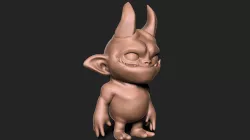 Devil keychain