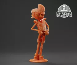 Dion Aquato Psychonauts Miniature STL