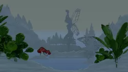 Diorama of fairy silhouettes
