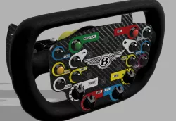 DIY BENTLEY CONTINENTAL GT3 STEERING WHEEL