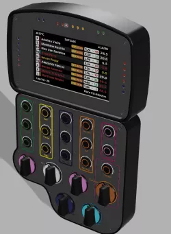 DIY CORVETTE C8.R GTE ButtonBox