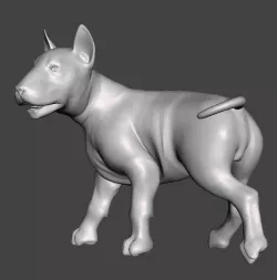 Dog #10 (no eye)