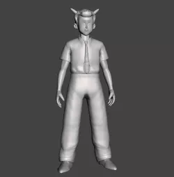 Dragon Ball Orge 3D Model