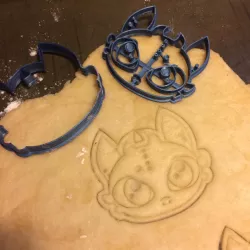 dragon toothless cookiecutter cookie cutter