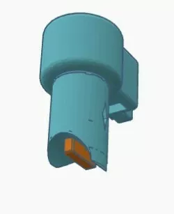 EMF100 bolt blocker, hopper feedneck plug