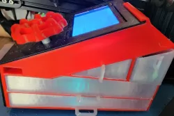 Ender 3 PCB Cover with Drawers Remix of a remix of a remix