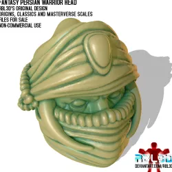 Fantasy Persian Warrior Head (motu compatible)