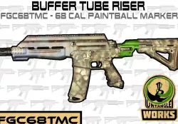 FGC-68TMC: FGC-9 styled AR15 Buffer tube riser