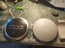 fiat 500 hub cap