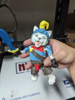 Flexi Sir Pouncealot STL