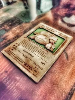 Florizarre pokemon card (Fr&US) (Laser Cut)