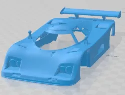 Ford C100 1982 Printable Body Car