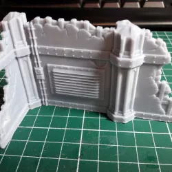 Future gothic ruin sample