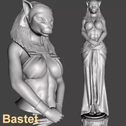 Gods-Bastet Modesty- by SPARX