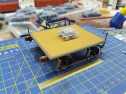 H0 and TT SCALE 1912 BAHNWAGEN MIT BREMSE