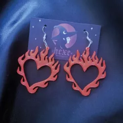 Hearts earrings set 2
