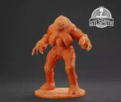 Hell Hunter Berzerker Doom 3 Miniature STL