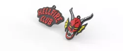 HELLFIRE CLUB KEYCHAIN - STRANGER THINGS 4