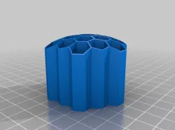 Honeycomb Pencil Holder-5-2-2-46