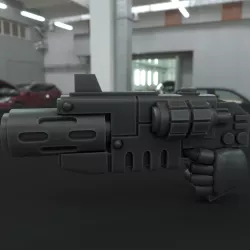 Infernus gun for space knights