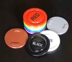 INTERLOCKING COLOUR DISCS