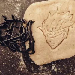 jujutsu kaisen Gojo+cat cookie cutter