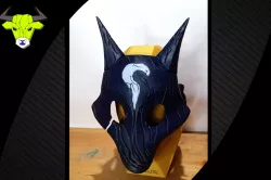 Kindred Wolf Mask - League of Legends | Lol