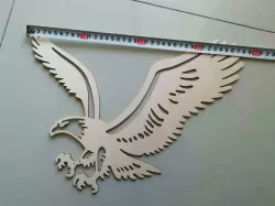 laser cut and 3d print eagle