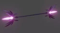 LEAGUE OF LEGENDS LOL Elementalist Lux DARK COSPLAY WEAPON PROP