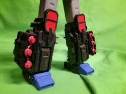 Leg missile launcher + visor for Laser Optimus Prime