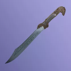 Loki sylvie sword cosplay 3d print 3D print model