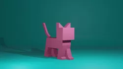 Low Poly Cat