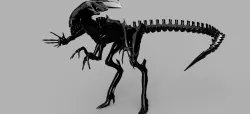 Low Poly Xeno Queen