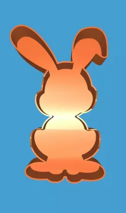 Makeit easter Bunny shape mold