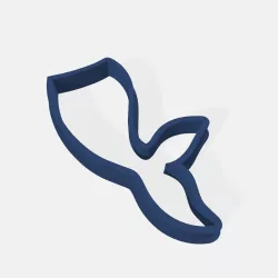 Mermaid Tail cookie cutter