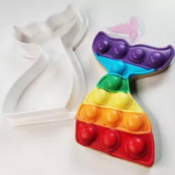 Mermaid Tail Cookie Cutter