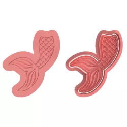 Mermaid Tail Cookie Cutter