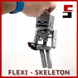 Minecraft Skeleton Flexi articulated
