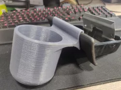 Mitsubishi L200 clip-on ashtray cup holder (Triton / Strada / Dodge Ram 50)