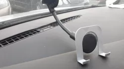 Mobile phone (gsm) magnetic car mount fixer