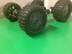 Moon Rover wheel hub for 1/10 Monster truck wheel