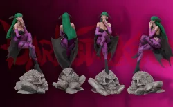 Morrigan Aensland 3d print figure statue - darsktalkers MvC