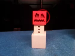 Mostly Armless Minecraft Snow Golem