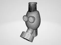 Mouthpiece shisha gas mask
