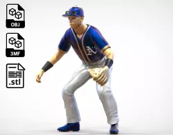 N2 Baseball player Center fielder