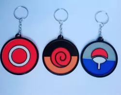 Naruto Shippuden Clan Key Rings