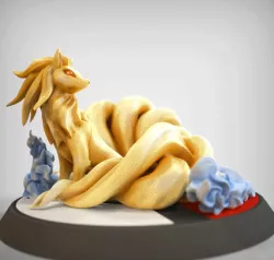 NINETALES- POKÉMON FIGURINE - POKÉMON UNITE